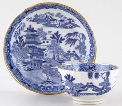 Teabowl and Saucer c1810